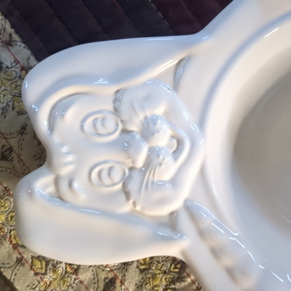 vintage PFALTZGRAFF* heritage white stoneware pottery children's breakfast bowl - Picture 4 of 8